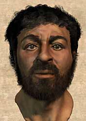 Imagem de Jesus gerada por computador